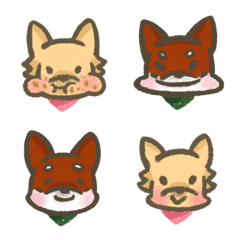 [LINE絵文字] Beibei and Chai Chai Emoji Packの画像