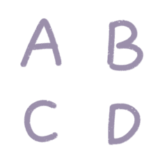 [LINE絵文字] English Words ABC98の画像