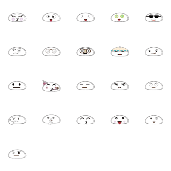 [LINE絵文字]Bao bao2の画像一覧