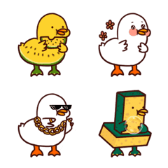 [LINE絵文字] Duck  familyの画像