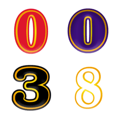 [LINE絵文字] Number emoji 38の画像