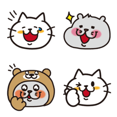 [LINE絵文字] ニコとデカパンチュウ絵文字の画像