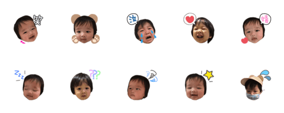 [LINE絵文字]さやか様専用emojiの画像一覧