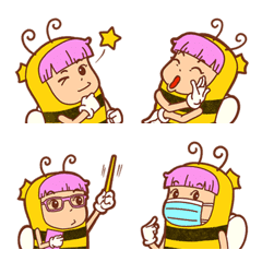 [LINE絵文字] Bee sweet honey [Expression]の画像