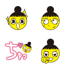 [LINE絵文字] おだんごちゃんの絵文字④の画像