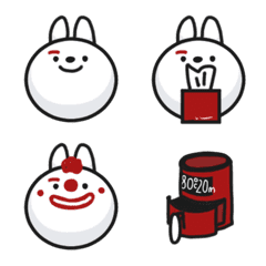 [LINE絵文字] Evil Rabbit Emojiの画像