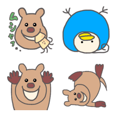 [LINE絵文字] Quokka DAISUKI 3の画像