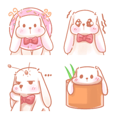 [LINE絵文字] Xiaoyue cute bunnyの画像