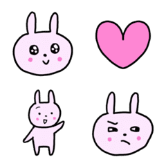 [LINE絵文字] うさぎさんのCUTEな絵文字の画像