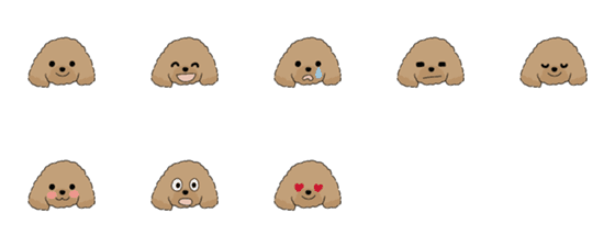 [LINE絵文字]kiyandei emojiの画像一覧