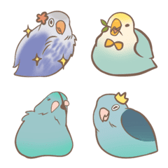 [LINE絵文字] chen 5parrotの画像