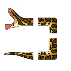 [LINE絵文字] snake-pythonの画像