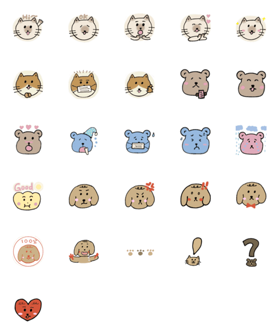 [LINE絵文字]Lionnnの画像一覧