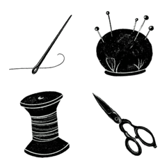 [LINE絵文字] sewing toolsの画像