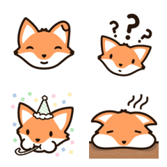 [LINE絵文字] Echo The Fox Emojiの画像