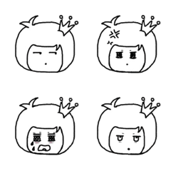 [LINE絵文字] Mila face emojiの画像