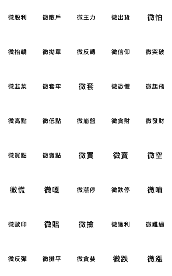 [LINE絵文字]Micromap 3の画像一覧