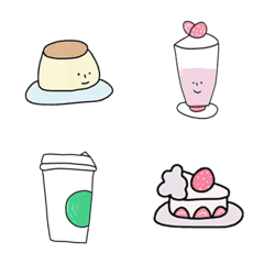 [LINE絵文字] かわいい食べ物。の画像