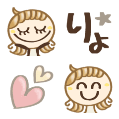 [LINE絵文字] 無難カワイイ♡毎日絵文字の画像