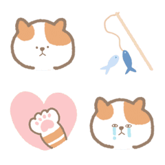 [LINE絵文字] Neko Neko w/uの画像