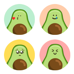 [LINE絵文字] Mimi the Avocado: Essentials 1の画像