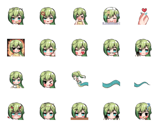 [LINE絵文字]Nnacchi's emoji v2の画像一覧