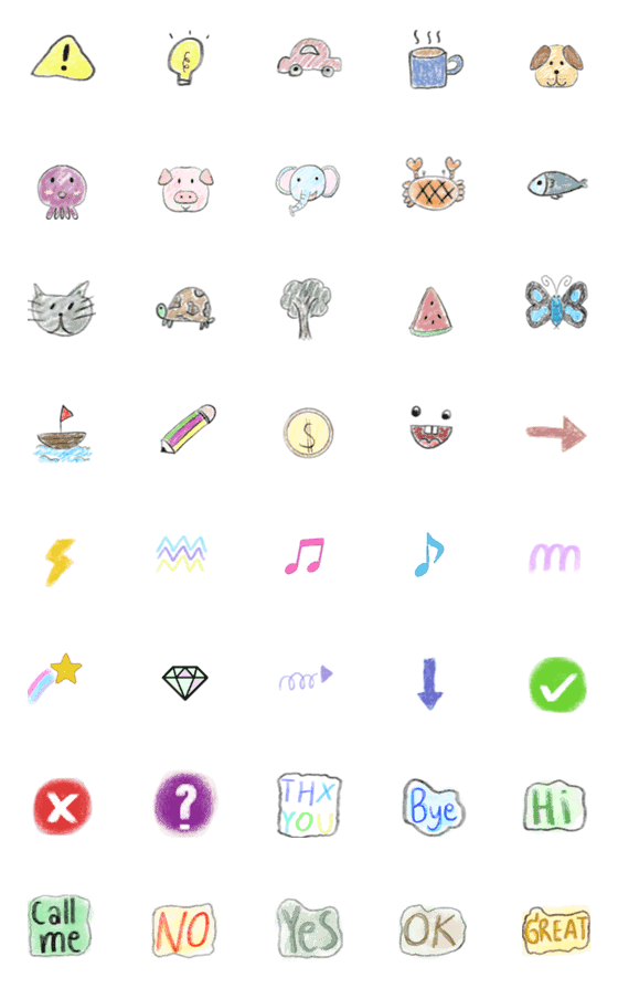 [LINE絵文字]My emoji -paintingの画像一覧