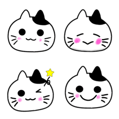 [LINE絵文字] 猫のミーちゃん【絵文字】の画像