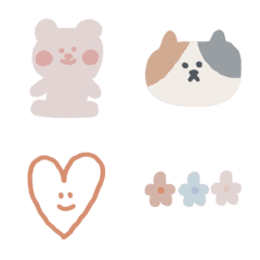 [LINE絵文字] Universal cute stickers5の画像