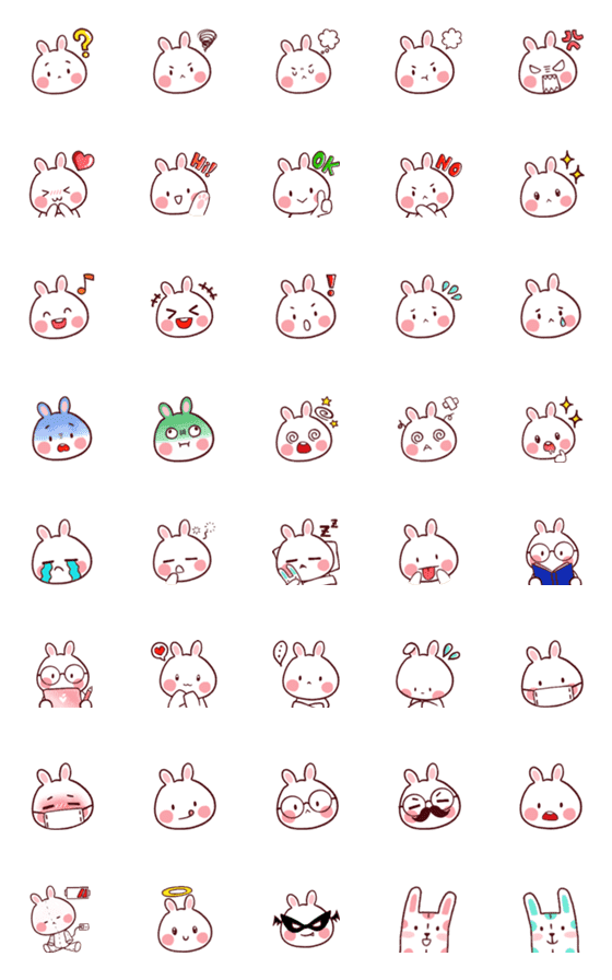 [LINE絵文字]BunnyMomoの画像一覧