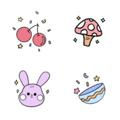 [LINE絵文字] Cute every daysの画像