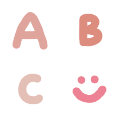 [LINE絵文字] English Words ABC106の画像