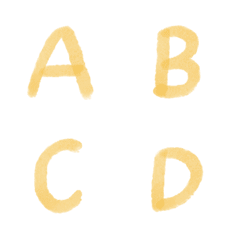 [LINE絵文字] English Words ABC108の画像