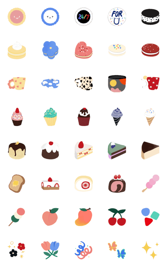 [LINE絵文字]Have a sweet day！の画像一覧