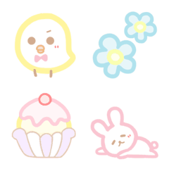 [LINE絵文字] * Pastel Emoji 5 *の画像