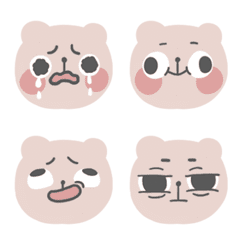 [LINE絵文字] Bear L emojiの画像