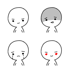 [LINE絵文字] NINE-face emojiの画像