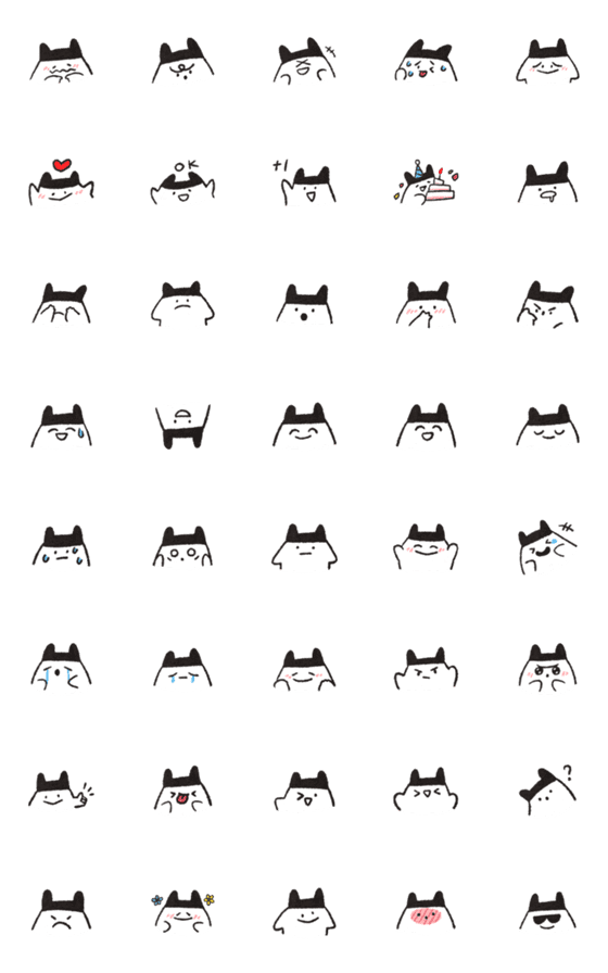 [LINE絵文字]Riceluo Emoji Pt.1の画像一覧