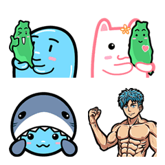 [LINE絵文字] OH FU JOHN's Daily Life 2 Emojiの画像