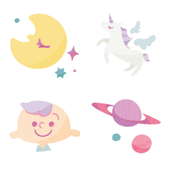 [LINE絵文字] Dreamy*の画像