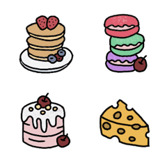 [LINE絵文字] yummy yummy foodie emojiの画像