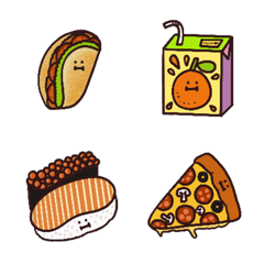 [LINE絵文字] Emoji : Food ＆ drink narak 2の画像