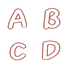 [LINE絵文字] English Words ABC113の画像