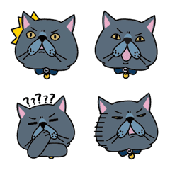 [LINE絵文字] memecatboss Emoji part.01の画像