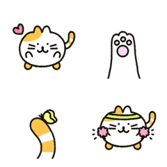 [LINE絵文字] chubby cat cong-iの画像