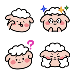 [LINE絵文字] Little Sheep Pieの画像