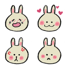 [LINE絵文字] Fluffy BunBunの画像