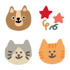 [LINE絵文字] Oil painting cute stickersの画像