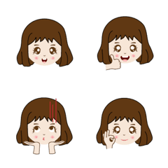 [LINE絵文字] fennel girlの画像