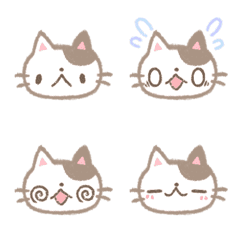 [LINE絵文字] ふわっとねこの画像